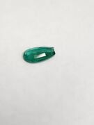 Single Damaged 1.97ct Pear Shaped Natural Green Emerald $15,000 replacement value - 3
