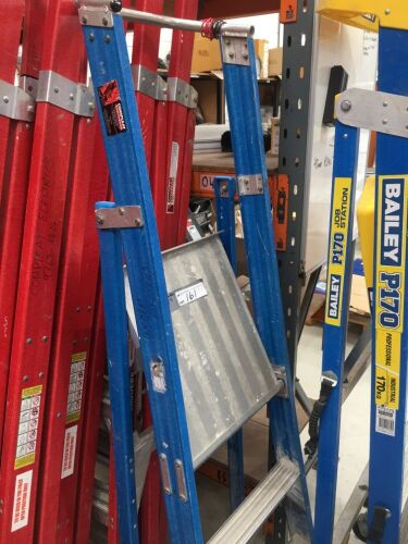 Bailey 1m Aluminium and Fibreglass Stock Picking Step Ladder