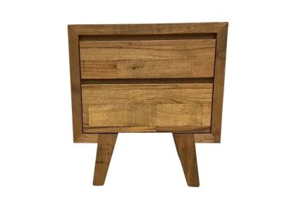 Adamson 2 Drawer Bedside Table