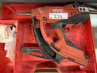 Hilti Heavy Duty Explosive Nail Gun with Extension Arms, Cradle and Carry Case Model: X-120gm20