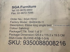 Eloise King Single Bed - 8