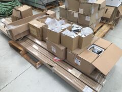 Large Quantity Assorted Lighting Track, Assorted Down Lights, Fluorescent Light Fittings Etc - 2