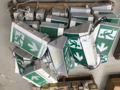 Large Quantity Assorted Emergency Light Fittings