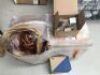 2 x Copper Suspended High Bay Light Fittings
