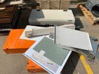 3 x Boxes 2 Electric Downlights and 2 Switchboard Cabinets Etc