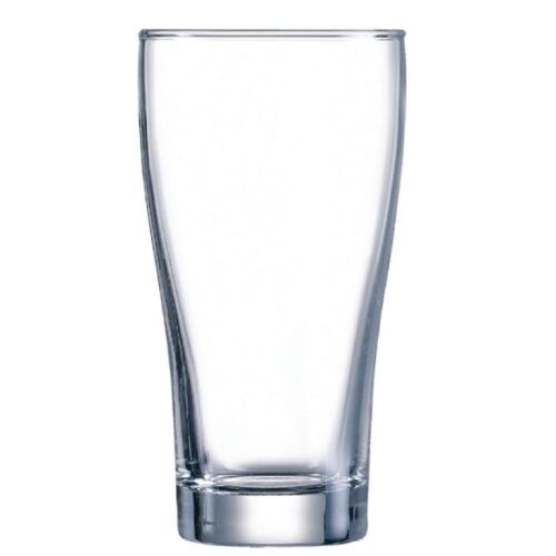 48x Arcoroc Conical Beer Glasses (285ml)