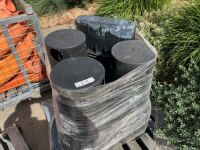 8 x Assorted Moulded Plastic Pit Liners
