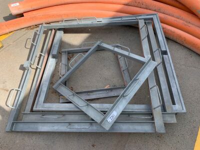 Assorted Heavy Duty Steel Framed Pit Frames