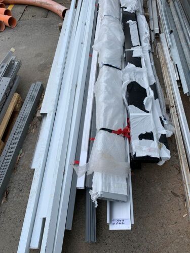 Lot Assorted Aluminium Cable Tray, Tubes Etc