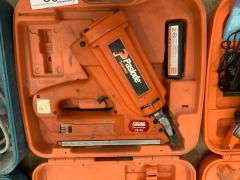 2 x Paslode Portable Battery Electric Framing Gun with Case