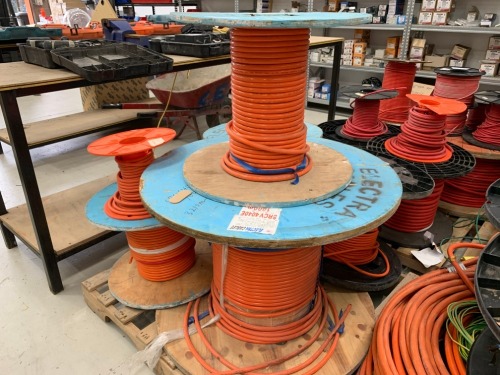 Large Quantity Heavy Duty Electrical Cable on 1 Pallet