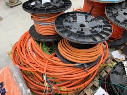 Large Quantity Heavy Duty Electrical Cable on 1 Pallet