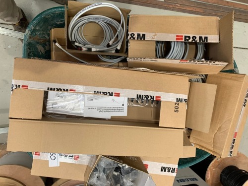 R&M cat 6A data patch leads