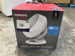 Vornado 460 Air Circulator Floor Fan - White - 2