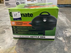 Gasmate Black Portable Electric BBQ - 2