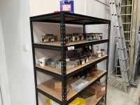 Bay Heavy Duty Steel Framed Adjustable 5 Tiered Stock Shelves