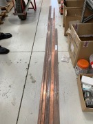 5 x Lengths Copper Buzz Bar, 2.5m To 4m X 5mm - 2
