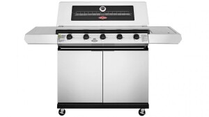 BeefEater 1200 5-Burner BBQ + Side Burner - Stainless Steel BMG1251SB