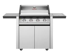 BeefEater 1600 4-Burner BBQ + Side Burner - Stainless Steel BMG1641SA