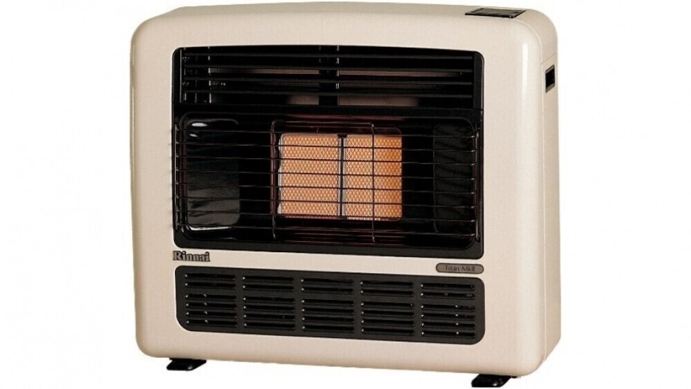 Rinnai Titan 151 Unflued LPG Radiant Convector Heater - Off White 151L ...