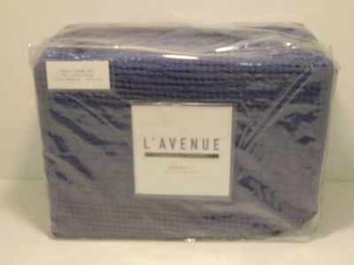 King Size Lávenue lifestyle collection Bennett Navy Quilt Cover Set