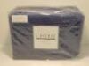 King Size L&aacute;venue lifestyle collection Bennett Navy Quilt Cover Set