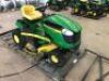 John Deere Ride on Mower, Model: D110 - 6
