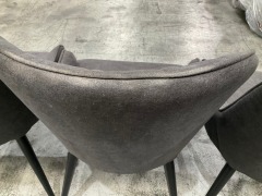 4 x Set of Grey Dining Chairs - 14