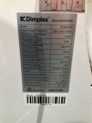 Dimplex 50L Portable Dehumidifier GDDE50E - 3