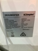 Dimplex 40L Premium Dehumidifier GDDEY40 - 4