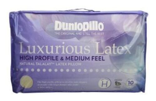 Dunlopillo Luxurious Latex High Profile & Medium Feel Pillow