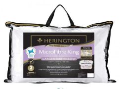 Herington Microfibre King Pillow - Larger size pillow - Luxury down like feel