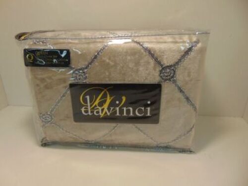 Queen Quilt Cover Set Davinci Julienne Champagne