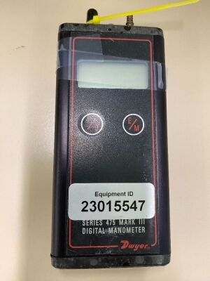 Dwyer 475 Mark III Digital Manometer