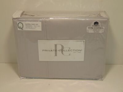 Private Collection Silver Queen Sheet Set 500 Thread count