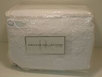 Queen Bed Quilt Cover Set Private Collection Etoile White