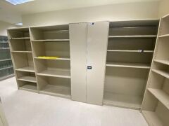 4 Bays of ROH-Steelbuilt Shelving & 2 Door Storage Cabinet - 2