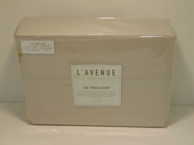 L'Avenue Everyday Luxury 300TC Split King Bed Sheet Set