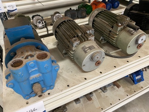 Quantity of 9 x Assorted Electric Motors & More