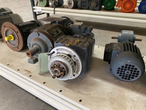 Quantity of 9 x Electric Motors & More