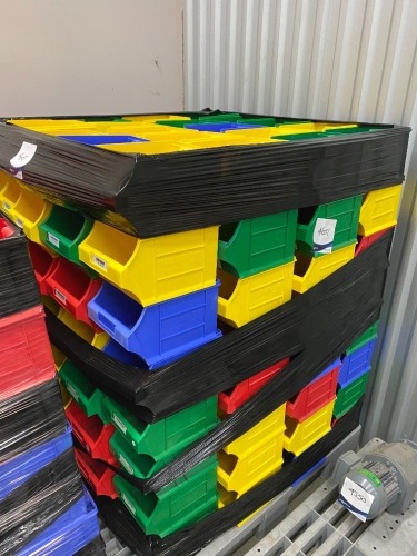 Quantity of 160 Dexion Small Parts Bins