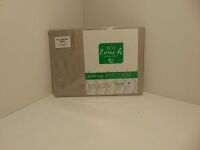 Eco Touch Tencel Linen Two Silver Pillow Cases