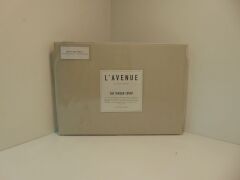 Double Fitted Sheet Stone L'Avenue Everyday Luxury 300 Thread Count