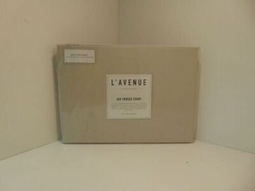 Double Fitted Sheet Stone L'Avenue Everyday Luxury 300 Thread Count