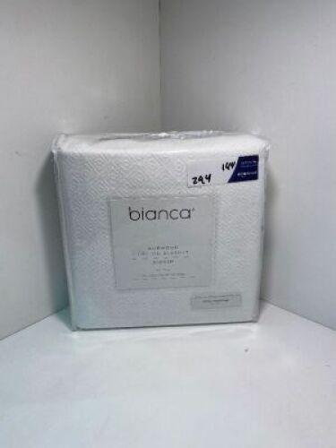Bianca Norwood Cotton Blanket 320GSM Single/Double Bed 190 x 230