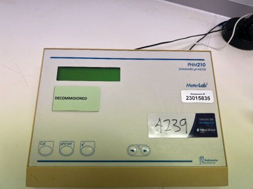 Radiometer PHM210 Analytical Standard pH Meter