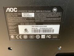 AOC E950Swn 47 cm (18.5") 1366 x 768 pixels LED Black - 6