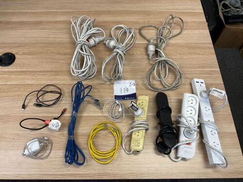 Bundle of Assorted Cables