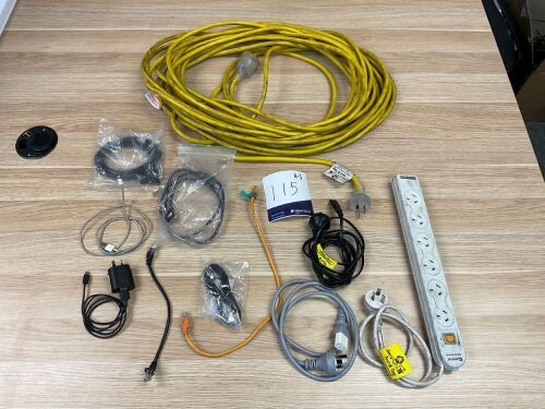 30 Metre Extension Lead and Bundle of Cables