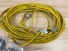 30 Metre Extension Lead and Bundle of Cables - 4